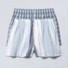 2-Pack Boxer Shorts – Blue Stripe & Check