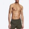 2-Pack Boxer Shorts – Checked Brown & Striped White