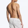 2-Pack Boxer Shorts – Checked Brown & Striped White