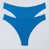 2-Pack Cheeky Modal Brazilian Briefs – Bright Blue