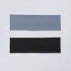 2-Pack Emma Headband – Black & Grey
