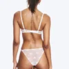 2-Pack Lace Tanga Briefs – White