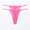2-Pack Lacey Lace Thongs – Bright Pink