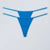 2-Pack Minimal Thongs – Bright Blue