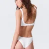 2-Pack Ribbed Brazilian Briefs – White & Washed Grey