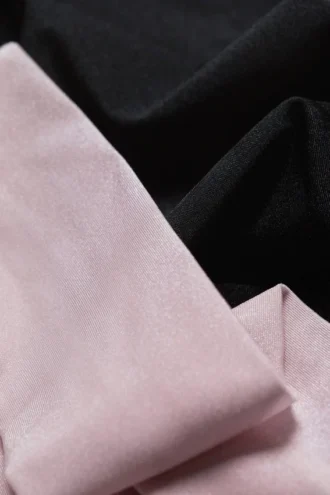 2-Pack Sheer Headbands – Pink & Black