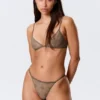 2-Pack Sheer Lace Tanga Thongs – Dusty Grey
