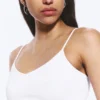 2-Pack Slim V-Neck Cotton Singlet – White