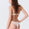 2-Pack Swirly Lace Brazilian Briefs – White