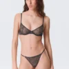 2-Pack Swirly Lace Tanga Thongs – Dark Grey