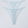 2-Pack Zelda Lace Thongs – Light Blue