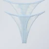 2-Pack Zelda Lace Thongs – Light Blue