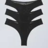 3-Pack Bonnie Mesh Brazilian Briefs – Black