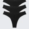 3-Pack Inez Brazilian Cotton Briefs – Black