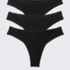 3-Pack Inez Brazilian Cotton Briefs – Black