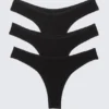 3-Pack Inez Brazilian Cotton Briefs – Black