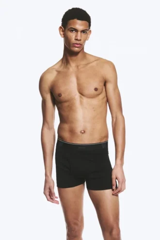 3-Pack Logo Boxer Briefs – Black