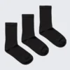 3-Pack Sport Socks – Black