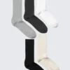 5-Pack Rib Socks – Basic Mix
