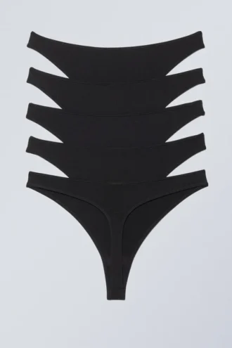 5-Pack Soul Thong – Black