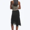 A-Line Midi Skirt – Black