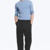 Alessi Relaxed Suit Trousers – Black