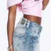 Anti Unisex Low Waist Regular Straight Jeans – Blue Moon – Light Blue | Cheap Monday Gb