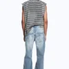 Anti Unisex Low Waist Regular Straight Jeans – Blue Moon – Light Blue | Cheap Monday Gb