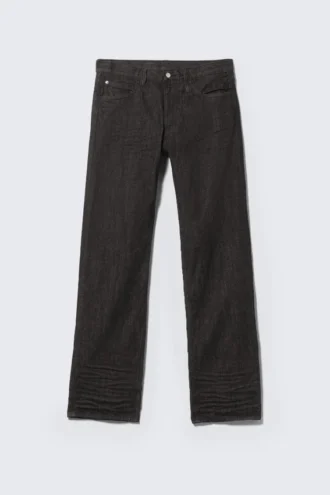 Anti Unisex Low Waist Regular Straight Jeans – Extra Black Rinse | Cheap Monday Gb