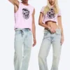 Anti Unisex Low Waist Regular Straight Jeans – Light Blue | Cheap Monday Gb