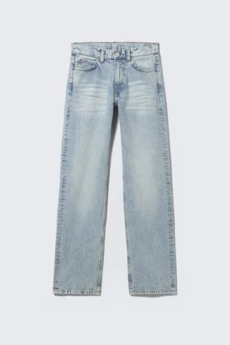 Anti Unisex Low Waist Regular Straight Jeans – Light Blue | Cheap Monday Gb