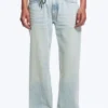 Anti Unisex Low Waist Regular Straight Jeans – Light Blue | Cheap Monday Gb