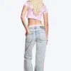 Anti Unisex Low Waist Regular Straight Jeans – Light Blue | Cheap Monday Gb