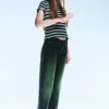Anti Unisex Low Waist Regular Straight Jeans – Marine Green – Green | Cheap Monday Gb