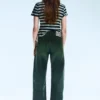 Anti Unisex Low Waist Regular Straight Jeans – Marine Green – Green | Cheap Monday Gb