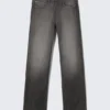 Anti Unisex Low Waist Regular Straight Jeans – Rubby Black | Cheap Monday Gb