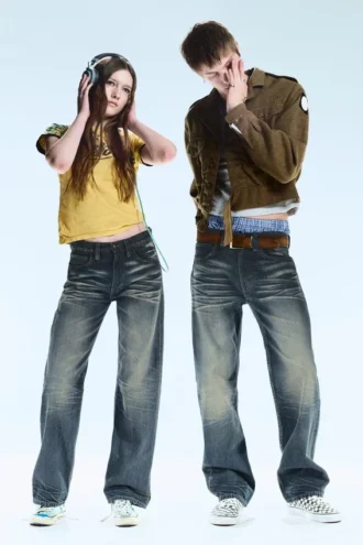 Anti Unisex Low Waist Regular Straight Jeans – Steel Blue – Medium Blue | Cheap Monday Gb