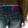 Anti Unisex Low Waist Regular Straight Jeans – Steel Blue – Medium Blue | Cheap Monday Gb