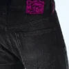 Anti Unisex Low Waist Regular Straight Jeans – Washed Black | Cheap Monday Gb