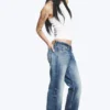 Arrow Low Rise Regular Straight Jeans – Board Blue – Medium Blue