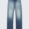 Arrow Low Rise Regular Straight Jeans – Board Blue – Medium Blue
