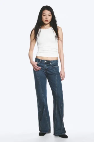 Arrow Low Rise Regular Straight Twist Jeans – Citizen Blue – Dark Blue