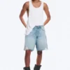 Ash Loose Denim Shorts – Kimberly Worn – Medium Blue