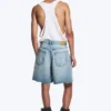 Ash Loose Denim Shorts – Kimberly Worn – Medium Blue