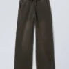 Astro Loose Terry Sweatpants – Washed Dark Grey