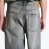 Astro Mid Rise Loose Baggy Unisex Jeans – Arizona Blue – Medium Blue