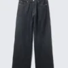 Astro Mid Rise Loose Baggy Unisex Jeans – Blue Rinse – Dark Blue