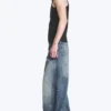 Astro Mid Rise Loose Baggy Unisex Jeans – Board Blue – Medium Blue