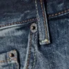 Astro Mid Rise Loose Baggy Unisex Jeans – Board Blue – Medium Blue