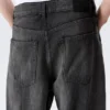Astro Mid Rise Loose Baggy Unisex Jeans – Chelsea Black – Black